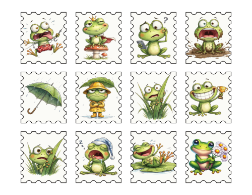 Frogs Set 01
