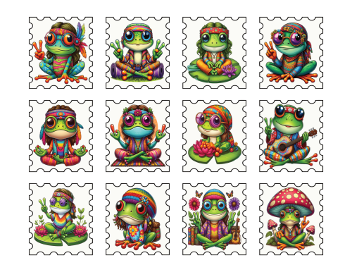 Frogs Set 03