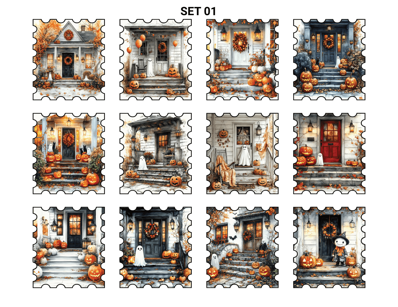 Halloween Porches Collection 01 - Image 2