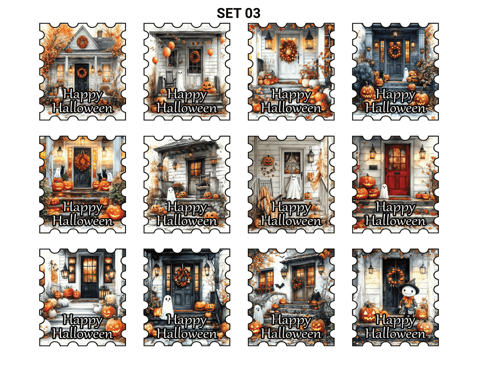 Halloween Porches Collection 01 - Image 4
