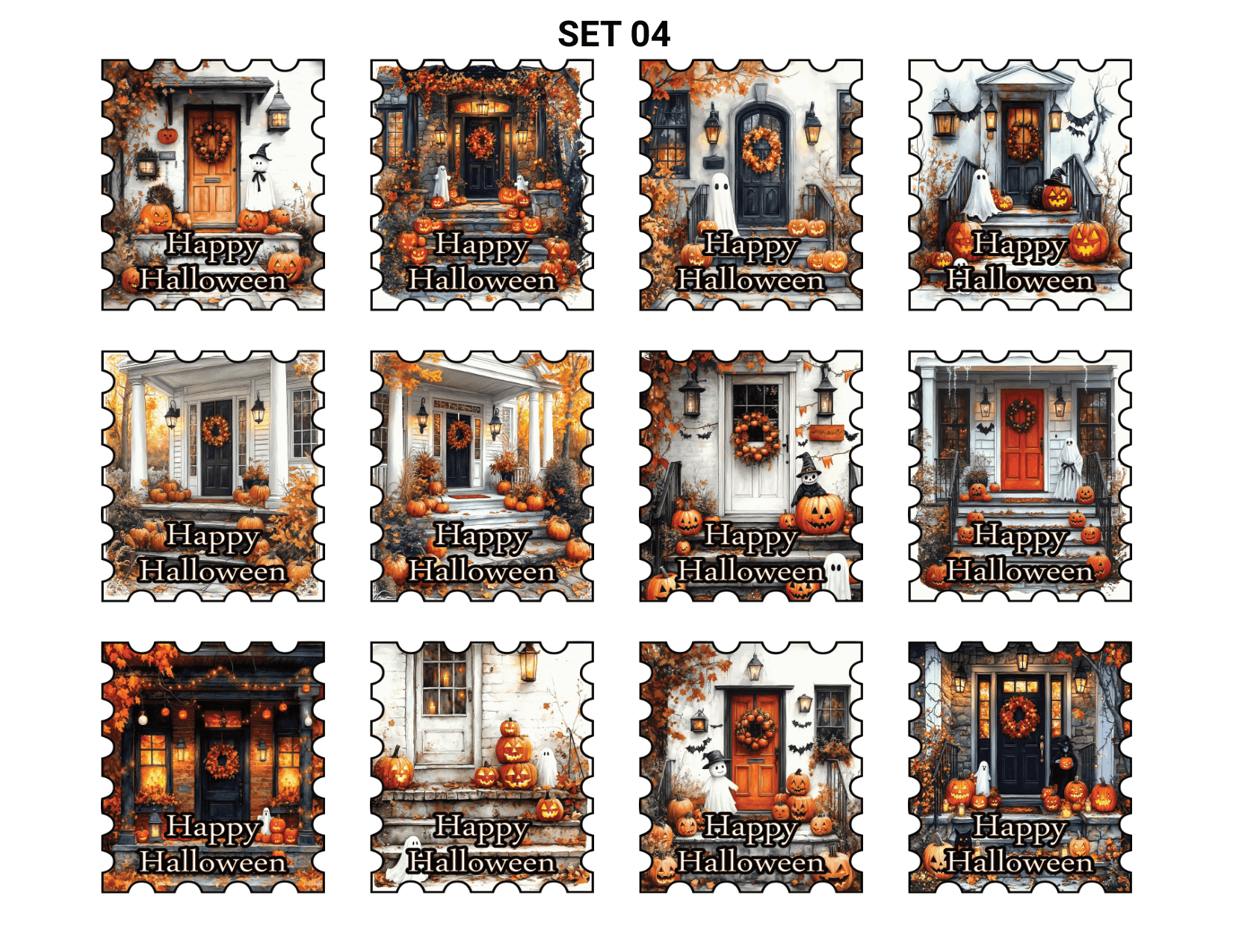 Halloween Porches Collection 01 - Image 5